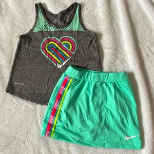 Nike Girls Tennis Outfit